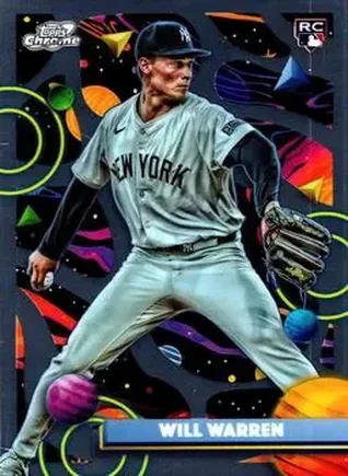 2025 Topps Chrome Cosmic #23 Will Warren