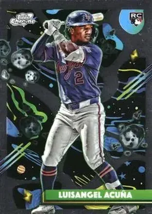 2025 Topps Chrome Cosmic #24 Luisangel Acuña