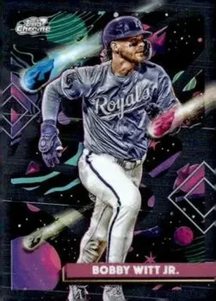 2025 Topps Chrome Cosmic #25 Bobby Witt Jr.