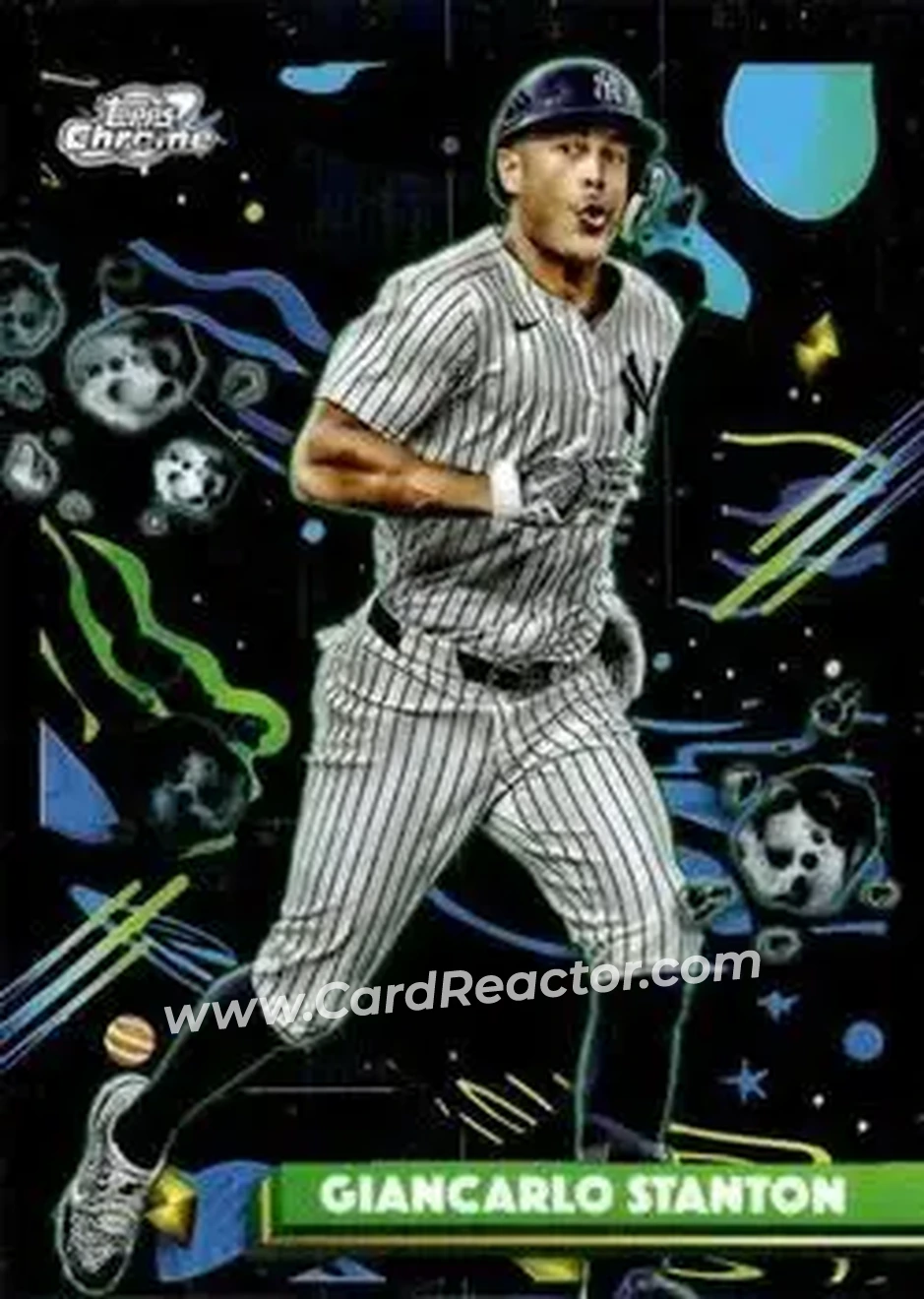 2025 Topps Chrome Cosmic #27 Giancarlo Stanton