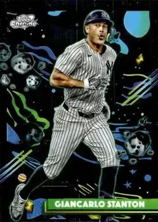 2025 Topps Chrome Cosmic #27 Giancarlo Stanton