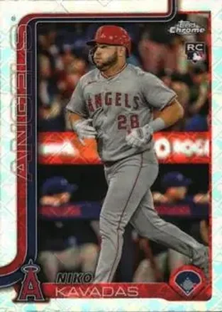 2025 Topps Chrome Logofractor Edition #20 Niko Kavadas