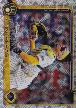 2025 Topps Chrome Logofractor Edition #25 William Contreras