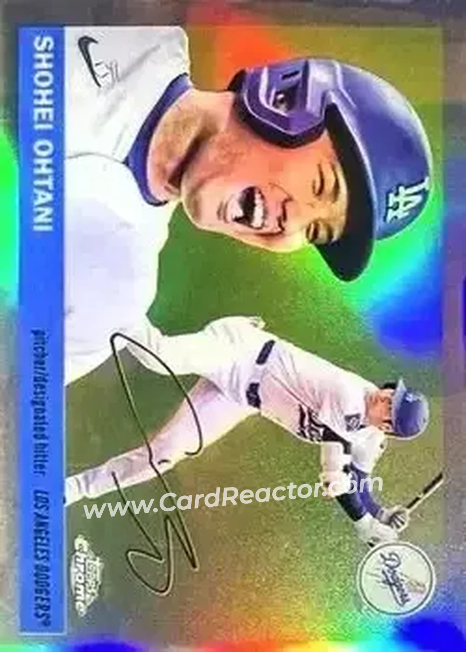 Front of Shohei Ohtani