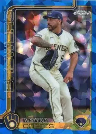 2025 Topps Chrome Sapphire Edition #22 Nestor Cortes