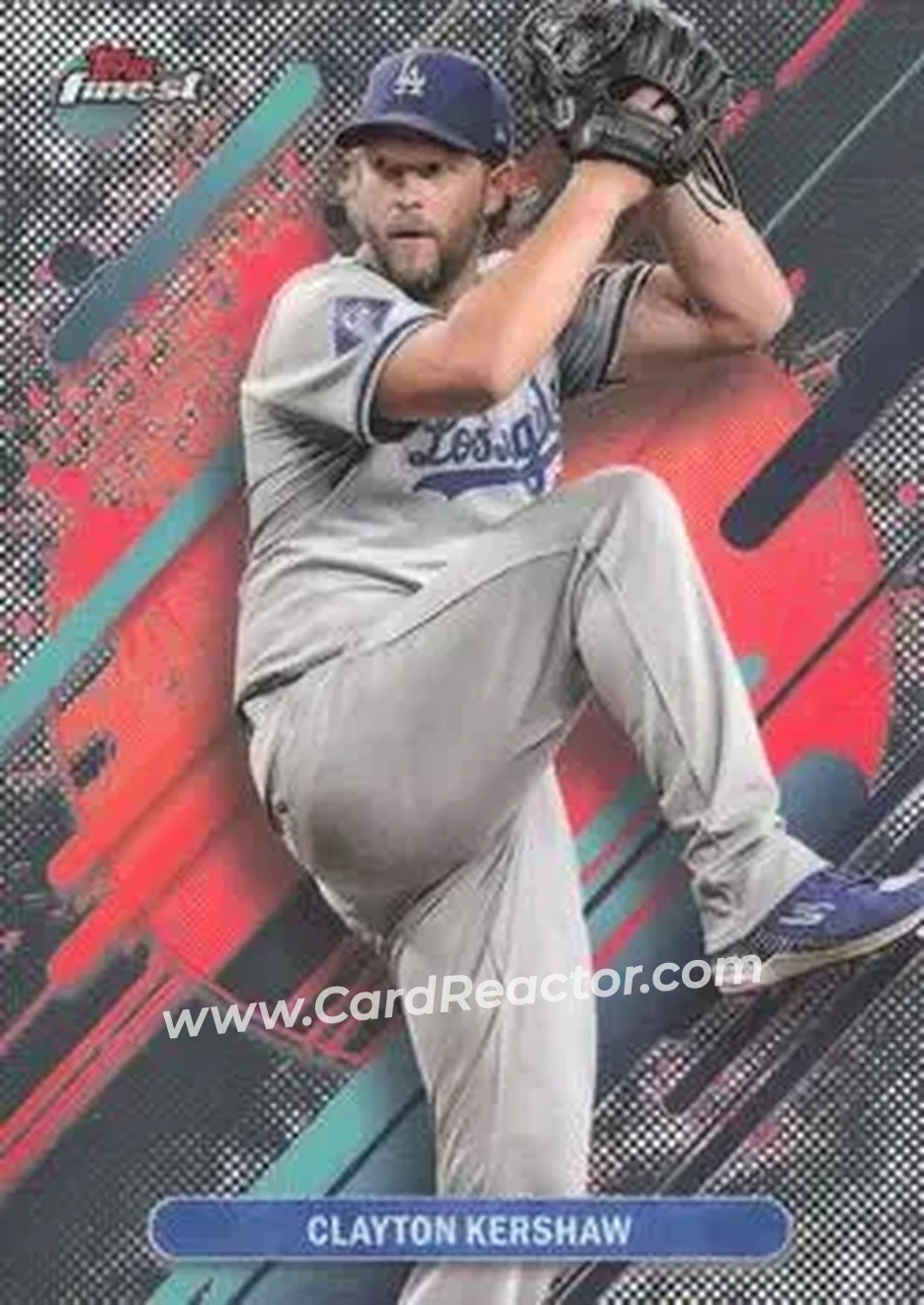 2025 Finest #296 Clayton Kershaw