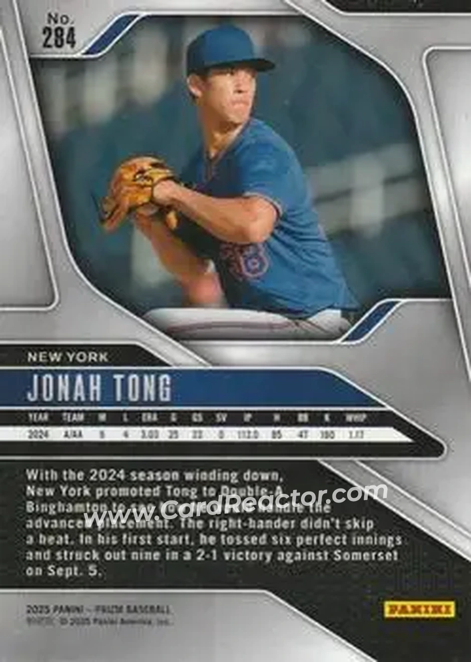 Back of Jonah Tong
