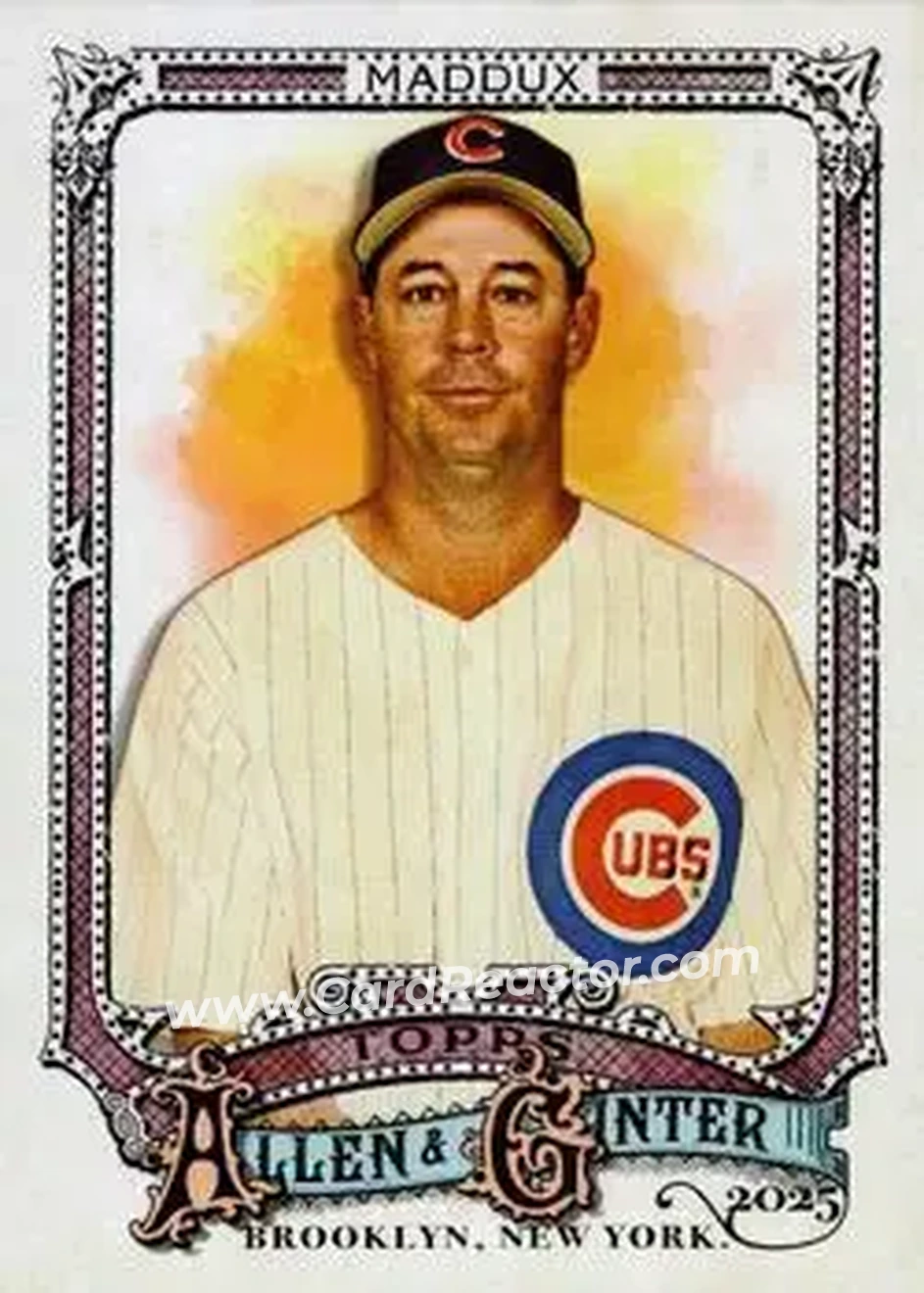 2025 Topps Allen & Ginter #41 Greg Maddux