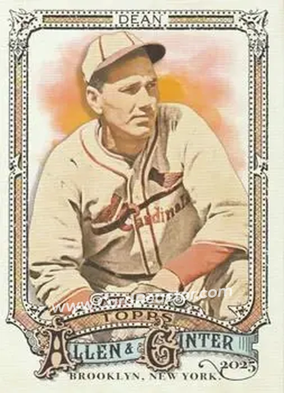 Front of Jerome “Dizzy” Dean