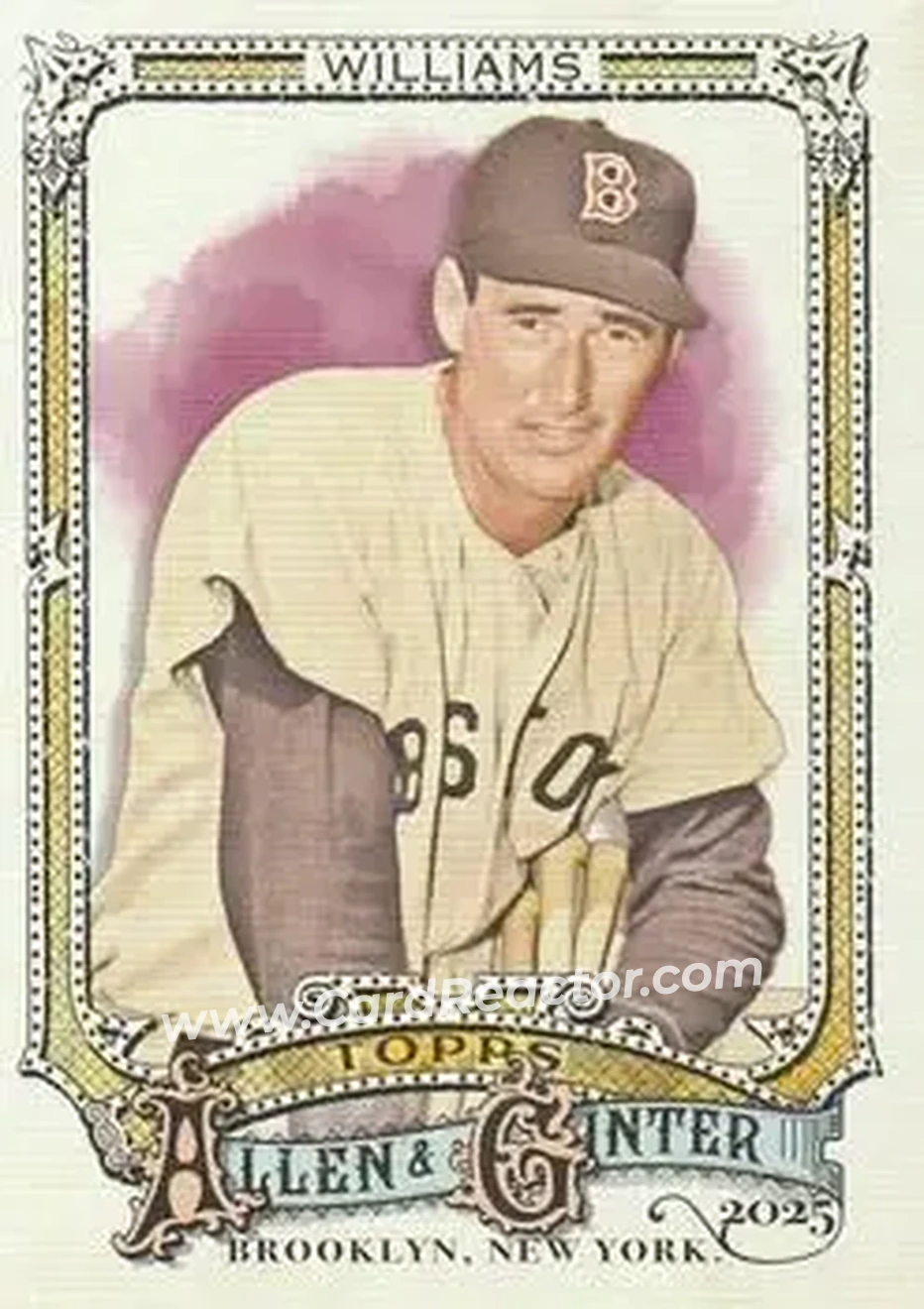 Front of Ted Williams