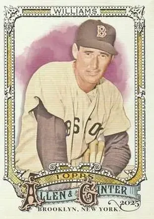 2025 Topps Allen & Ginter #48 Ted Williams