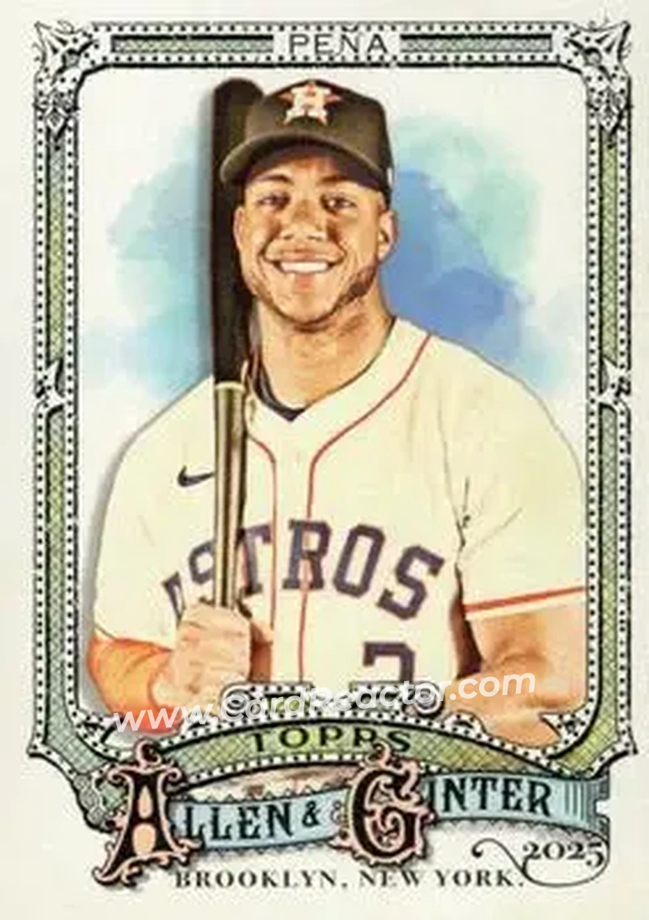 2025 Topps Allen & Ginter #50 Jeremy Peña