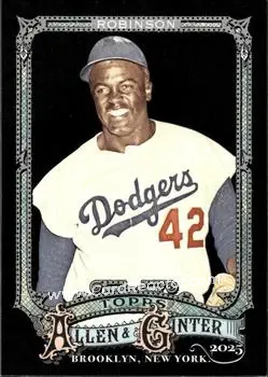 Front of Jackie Robinson