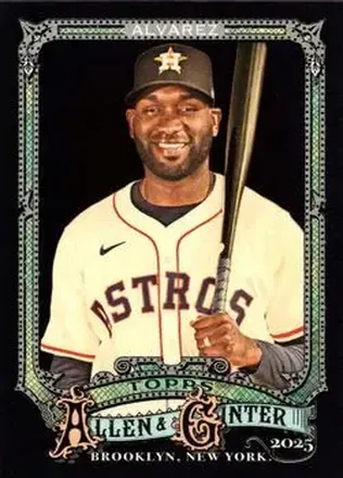 2025 Topps Allen & Ginter X #32 Yordan Alvarez