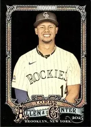 2025 Topps Allen & Ginter X #34 Ezequiel Tovar