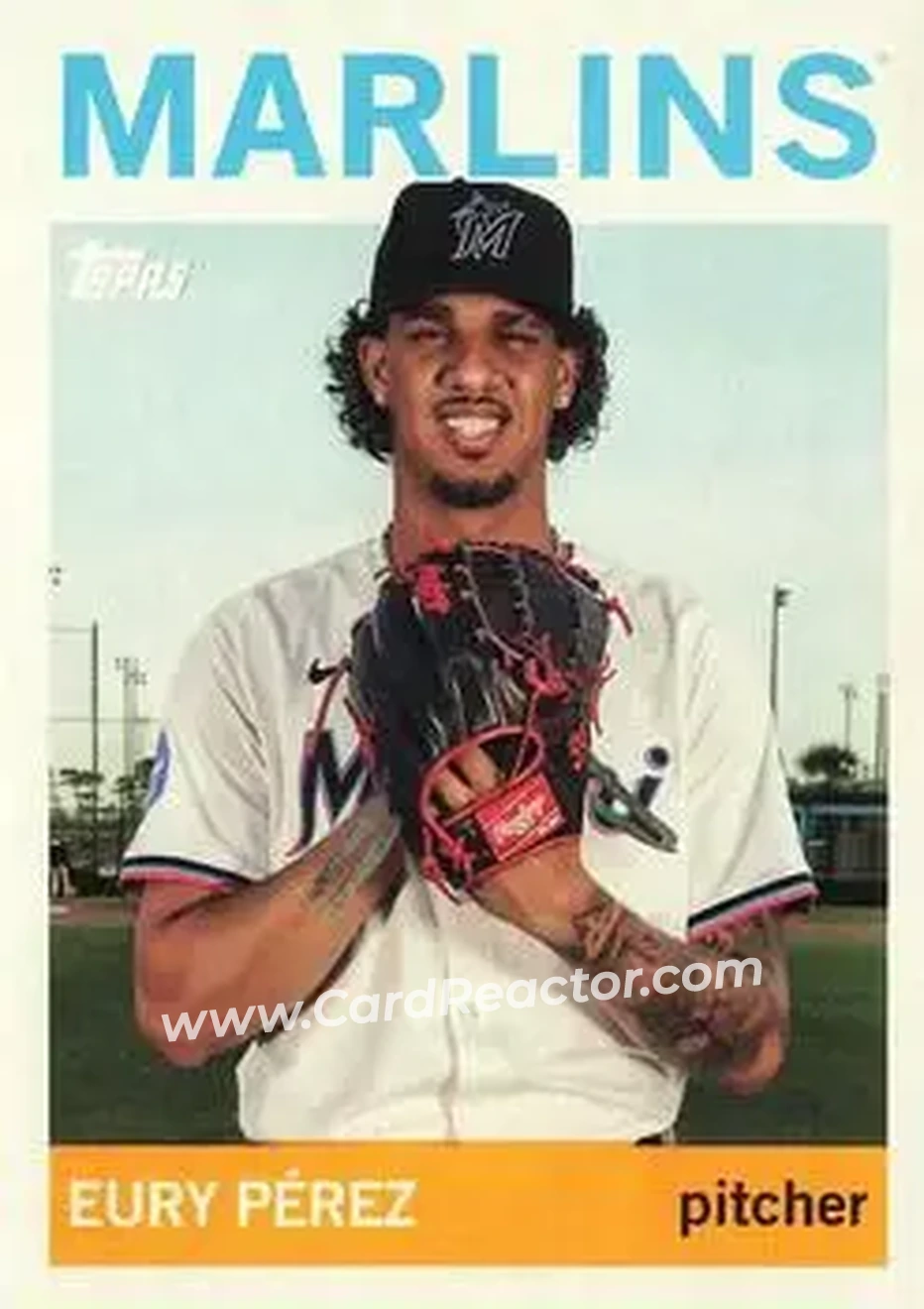 2025 Topps Archives #39 Eury Pérez