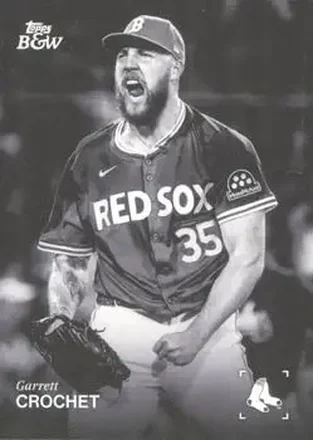 2025 Topps Black & White #031 Garrett Crochet
