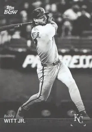 2025 Topps Black & White #032 Bobby Witt Jr.