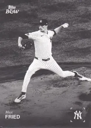 2025 Topps Black & White #035 Max Fried