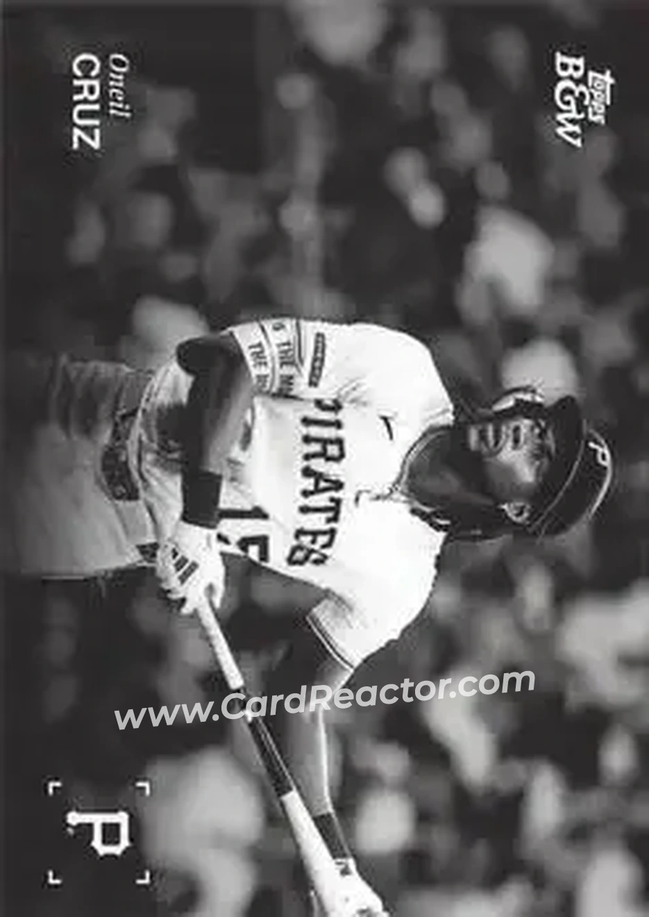 2025 Topps Black & White #036 Oneil Cruz