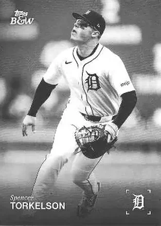 2025 Topps Black & White #037 Spencer Torkelson