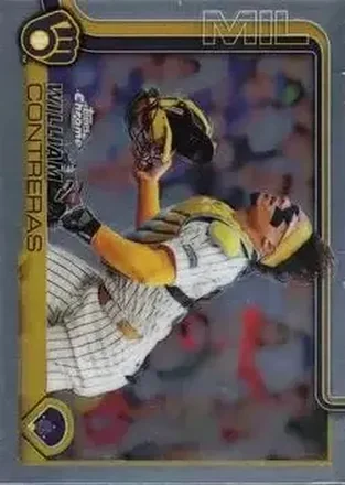 2025 Topps Chrome #25 William Contreras