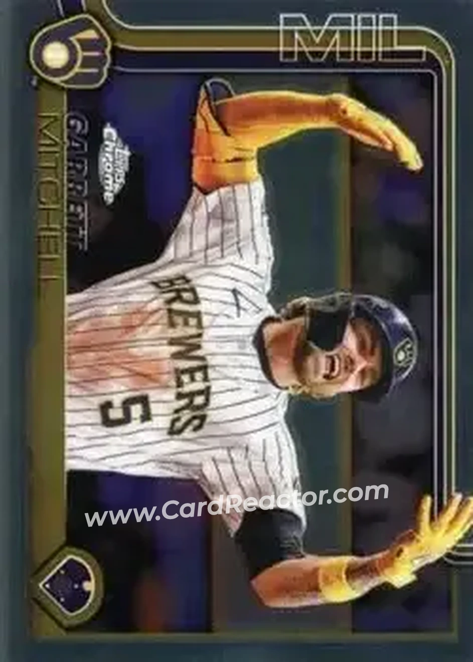 Front of Garrett Mitchell