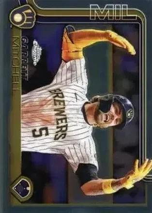 2025 Topps Chrome #28 Garrett Mitchell