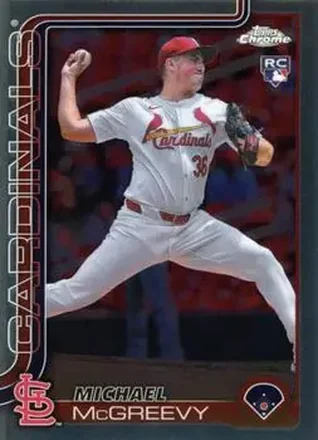 2025 Topps Chrome #29 Michael McGreevy