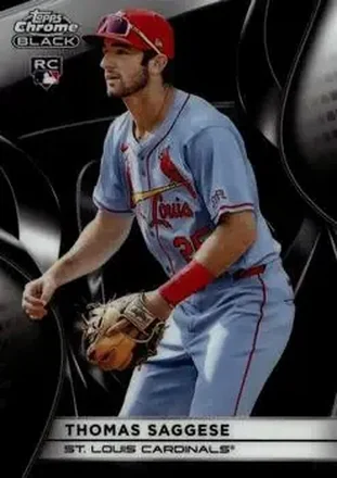 2025 Topps Chrome Black #32 Thomas Saggese