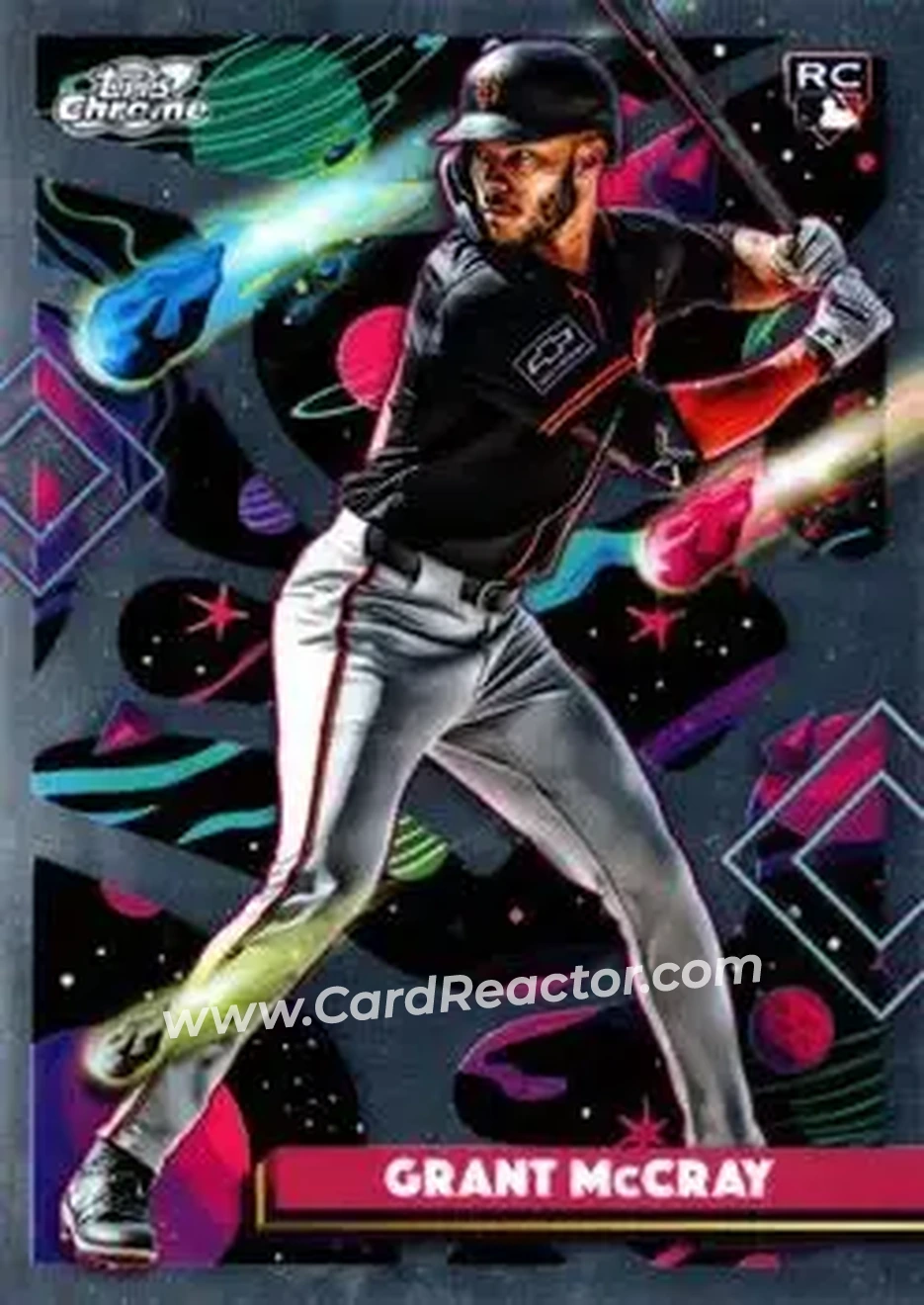 2025 Topps Chrome Cosmic #28 Grant McCray