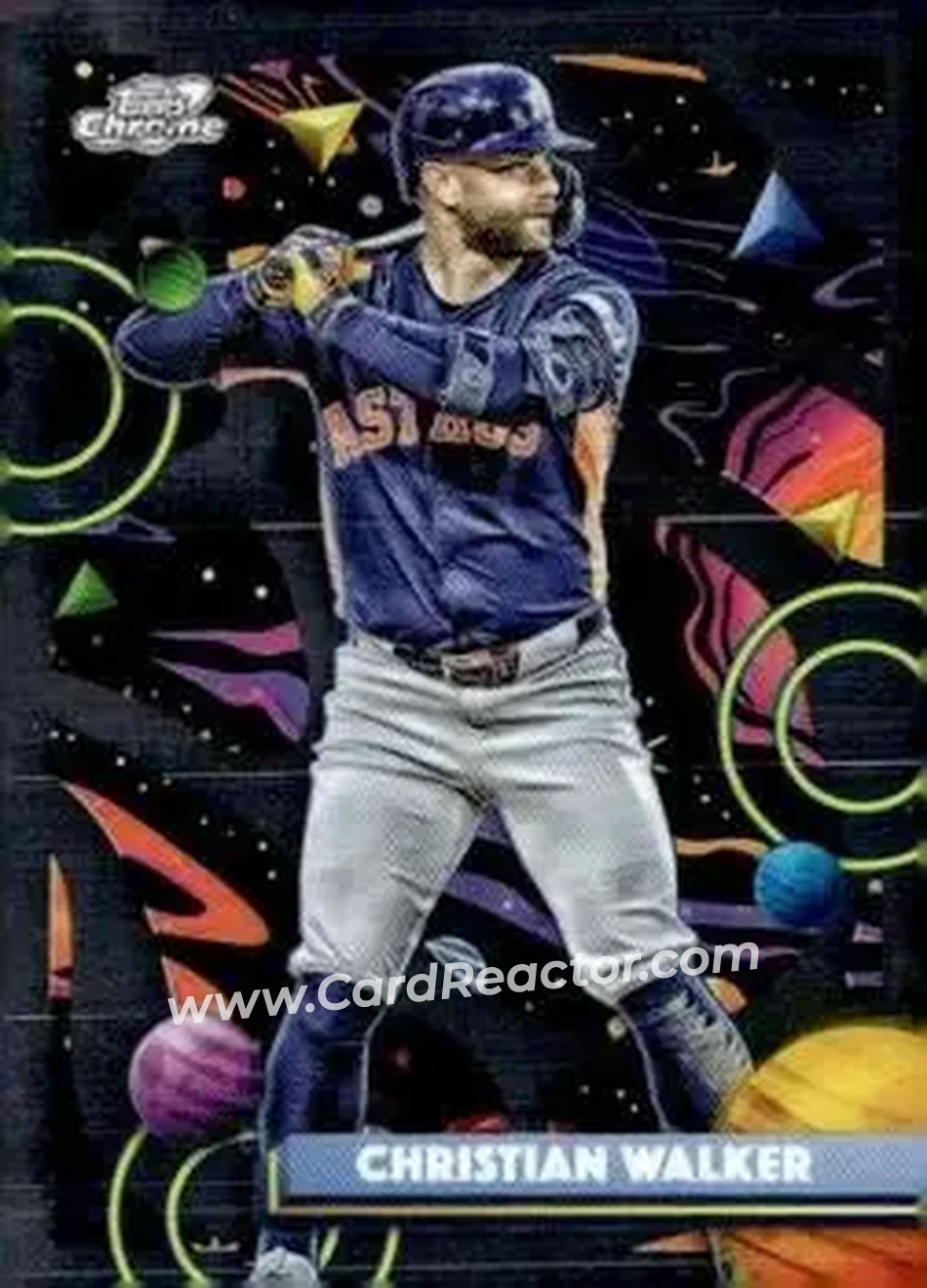 2025 Topps Chrome Cosmic #33 Christian Walker