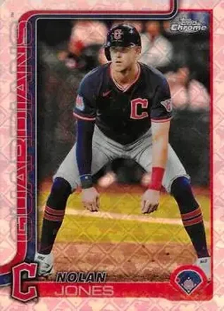 2025 Topps Chrome Logofractor Edition #32 Nolan Jones