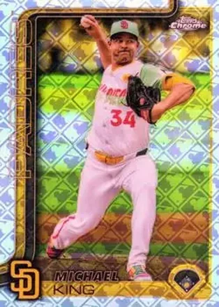 2025 Topps Chrome Logofractor Edition #35 Michael King