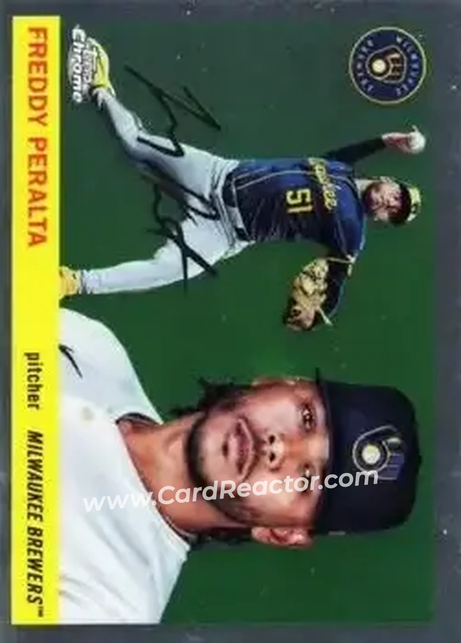 2025 Topps Chrome Platinum #28 Freddy Peralta