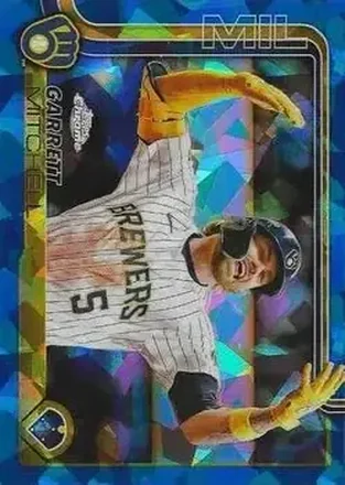 2025 Topps Chrome Sapphire Edition #28 Garrett Mitchell