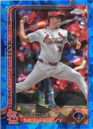 2025 Topps Chrome Sapphire Edition #29 Michael McGreevy