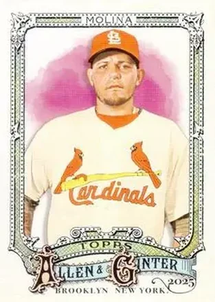 2025 Topps Allen & Ginter #51 Yadier Molina