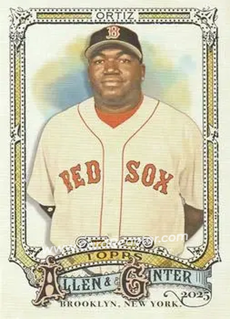 Front of David Ortiz