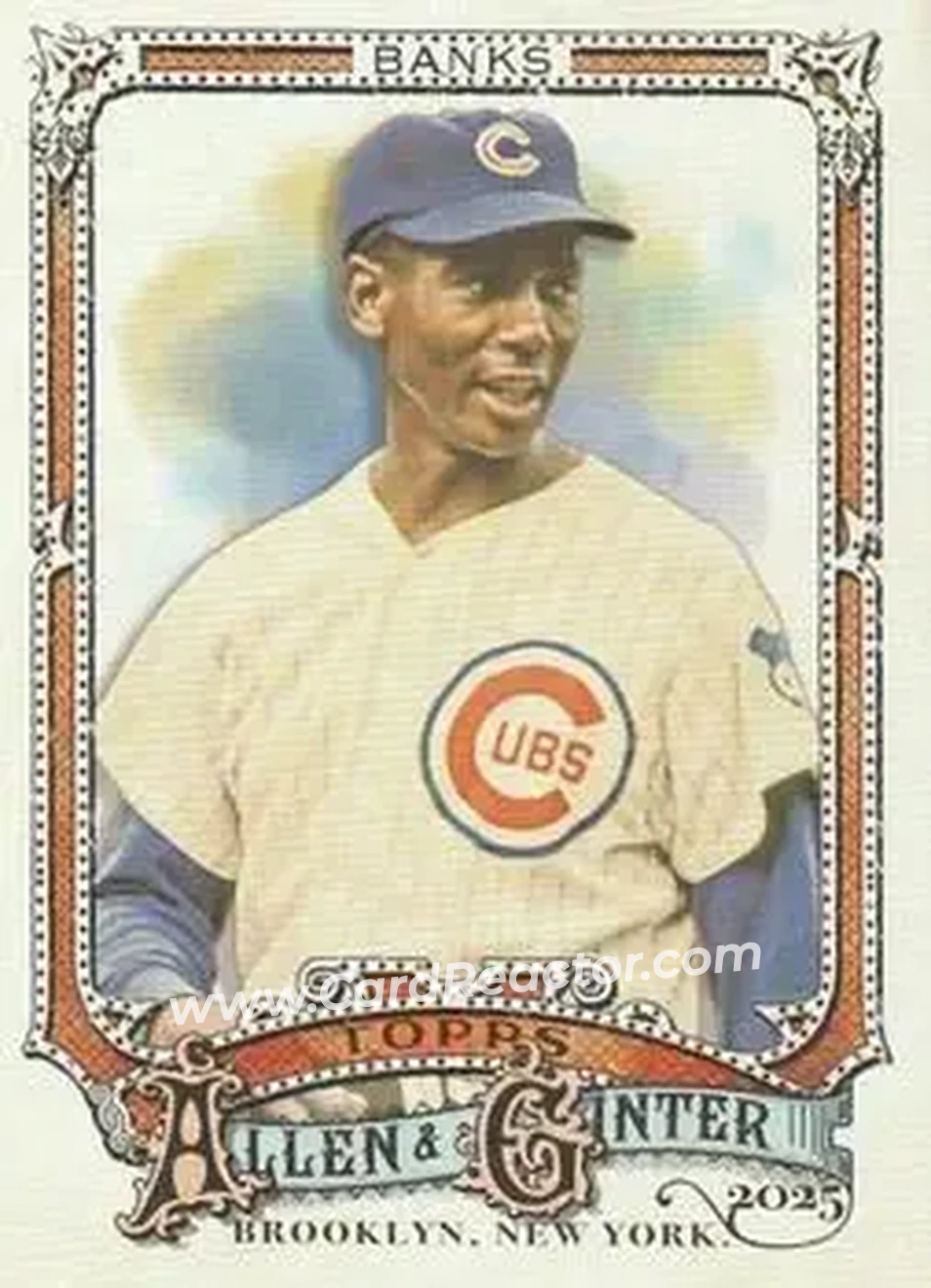 Front of Ernie Banks