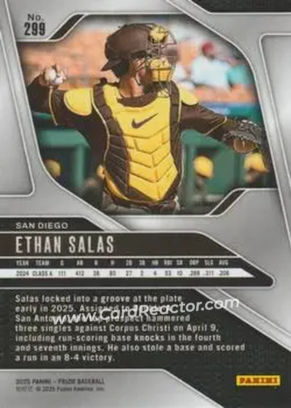 Back of Ethan Salas
