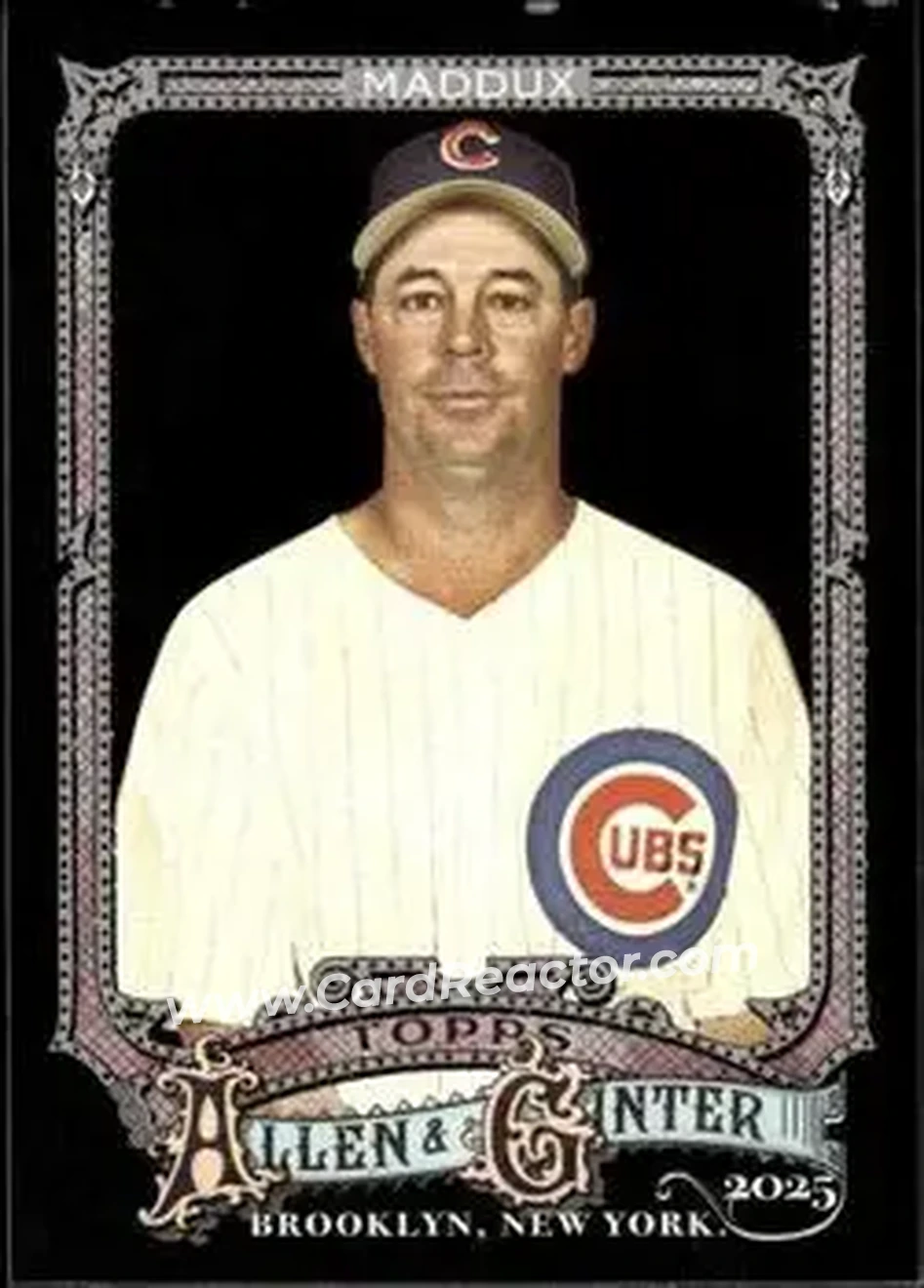 2025 Topps Allen & Ginter X #41 Greg Maddux