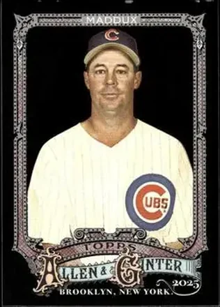 2025 Topps Allen & Ginter X #41 Greg Maddux