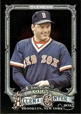 2025 Topps Allen & Ginter X #43 Roger Clemens