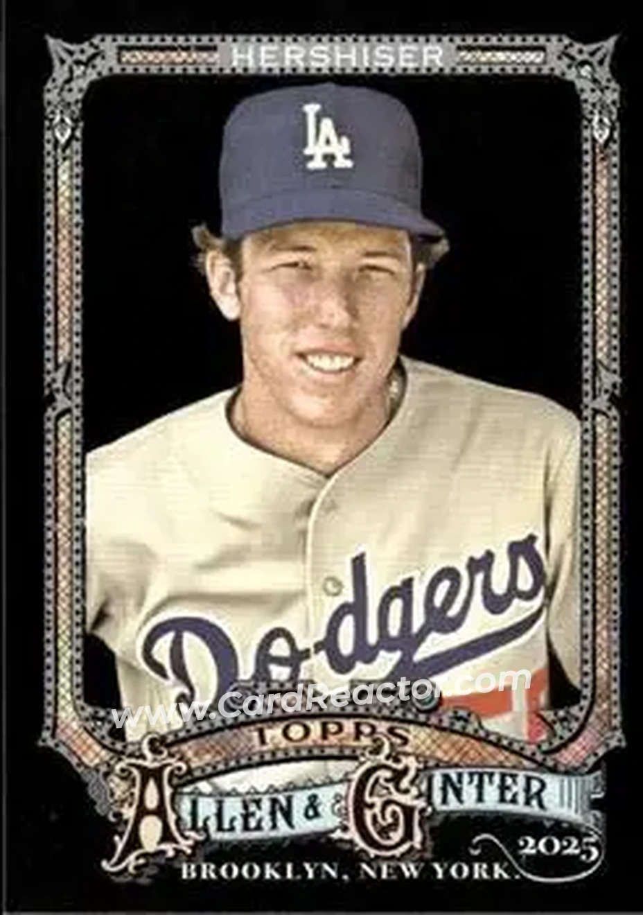 Front of Orel Hershiser