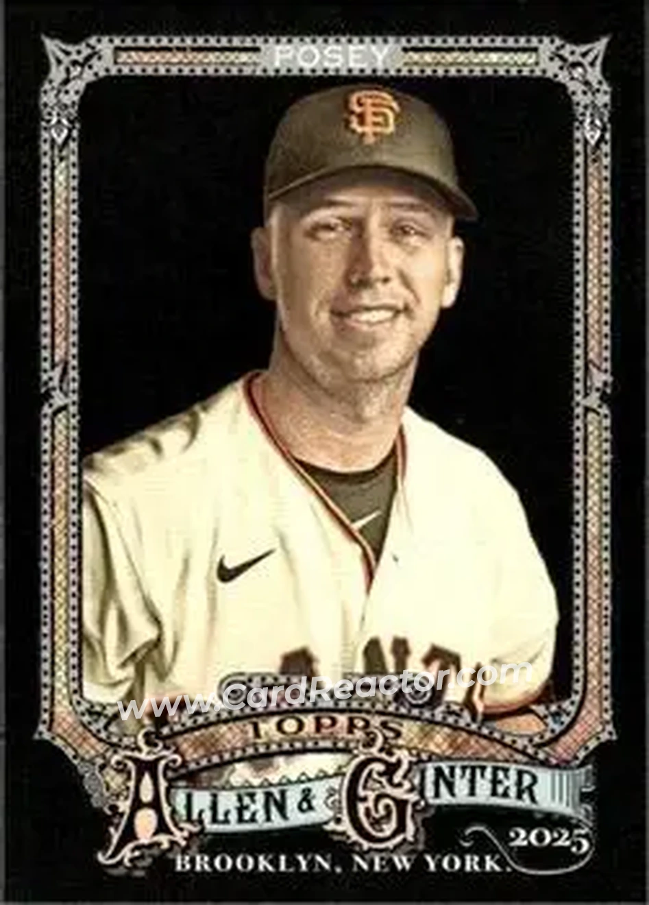 2025 Topps Allen & Ginter X #45 Buster Posey