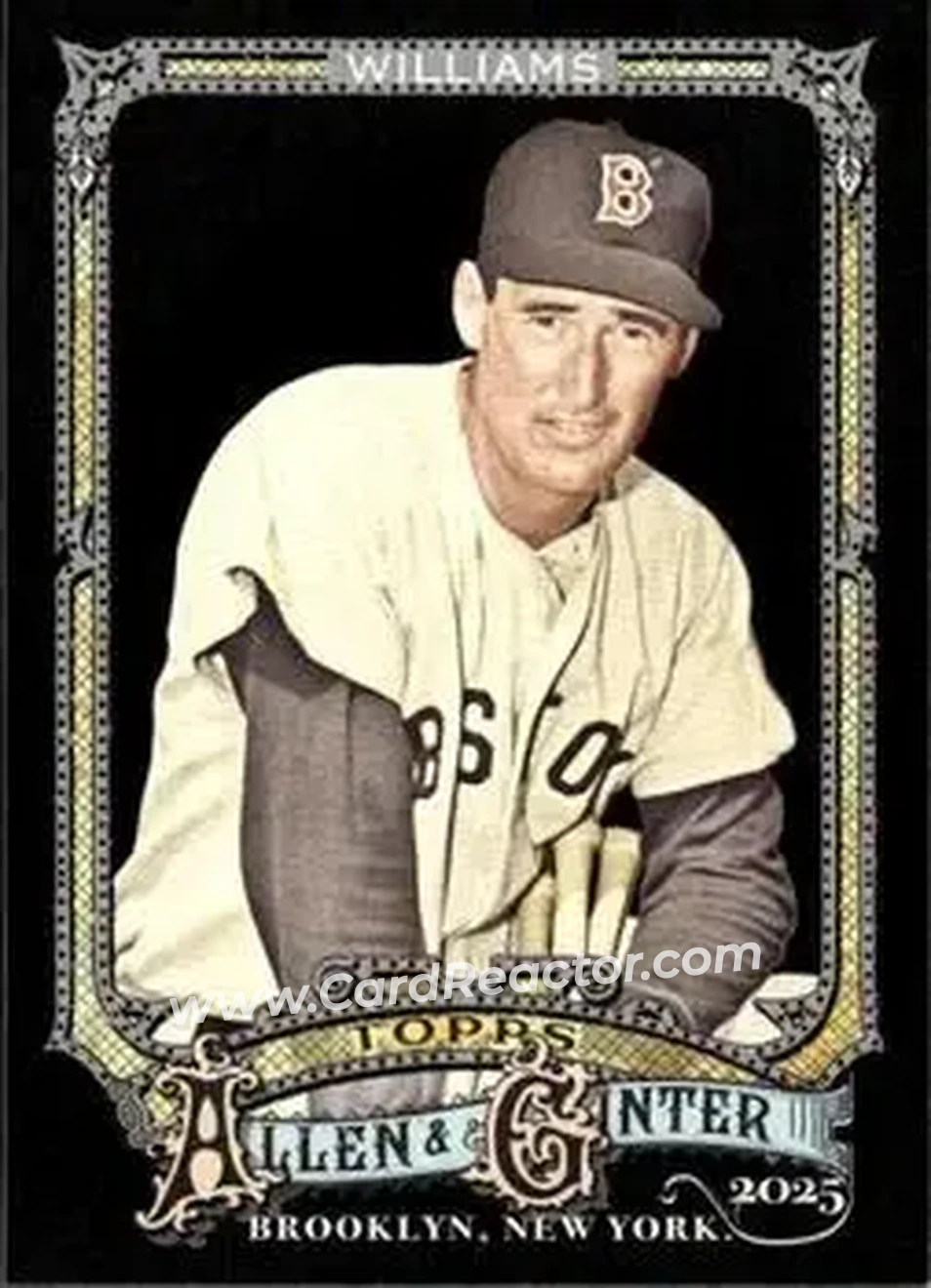 Front of Ted Williams