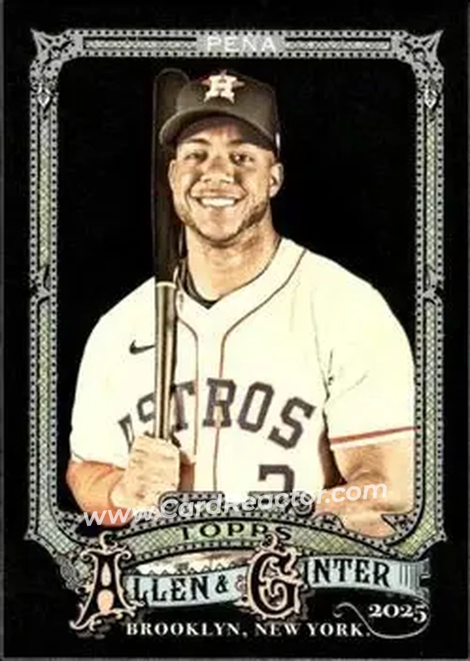 2025 Topps Allen & Ginter X #50 Jeremy Peña