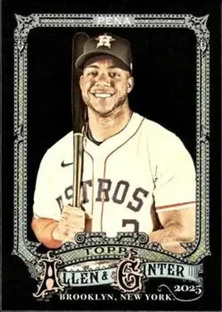 2025 Topps Allen & Ginter X #50 Jeremy Peña