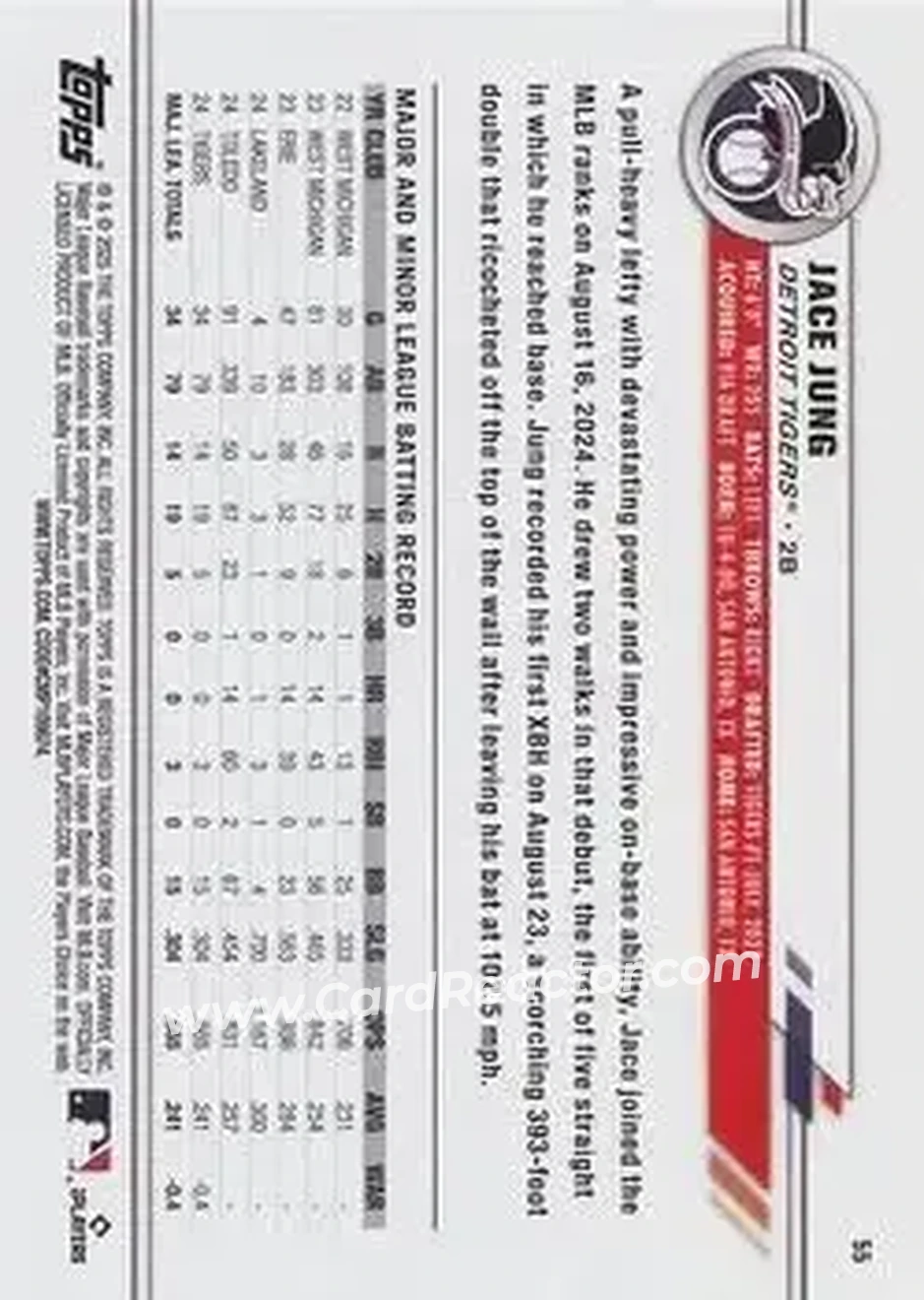 Back of Jace Jung
